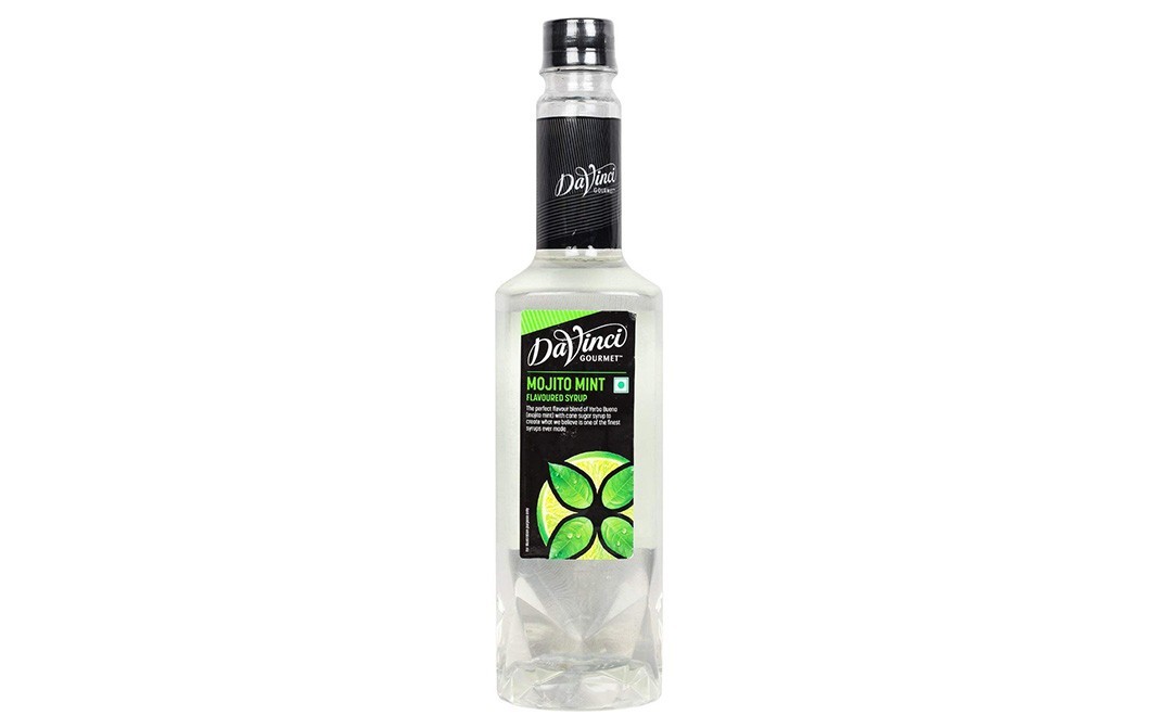 Davinci Mojito Mint Favoured Syrup   Glass Bottle  750 millilitre